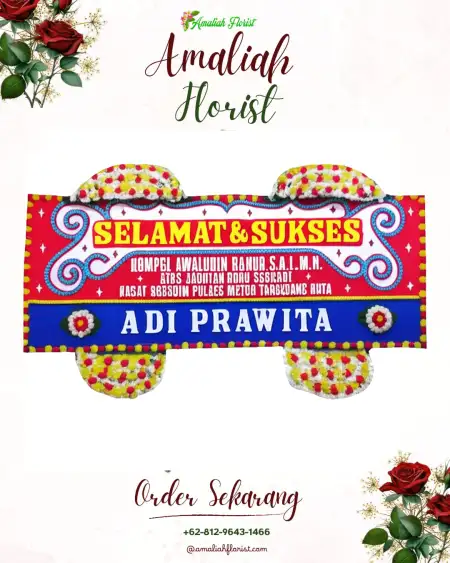 Papan Bunga Ucapan Selamat Sumompo